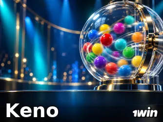 Keno — 1win Nigeria game illustration
