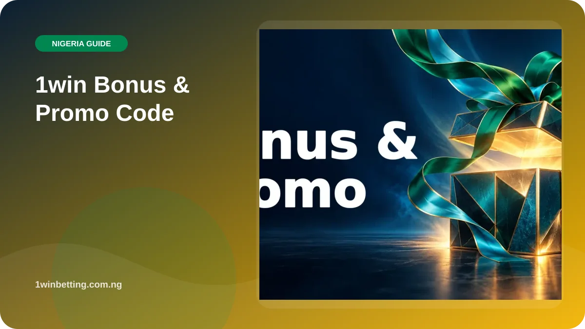 1win Bonus & Promo Code illustration