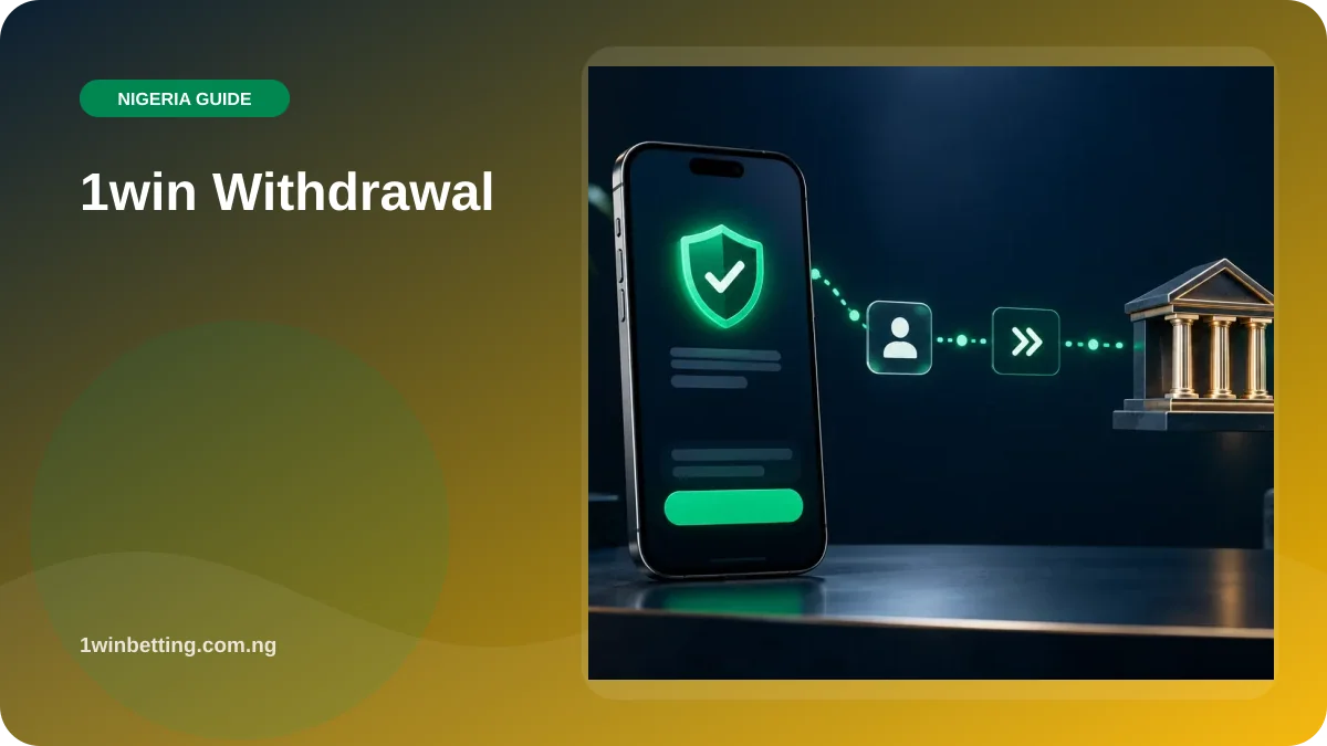 1win Withdrawal illustration